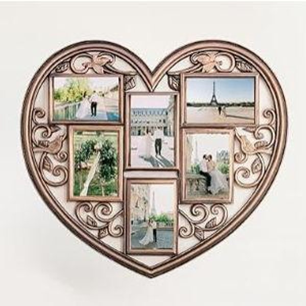 Hanging Heart Shape Collage Frame