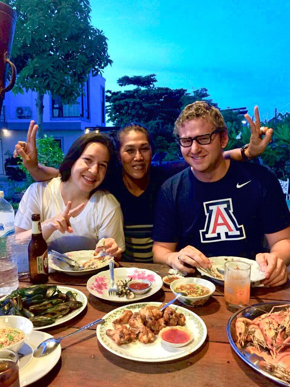 2015 Thailand trip with my cousin eating a ton of amazing food