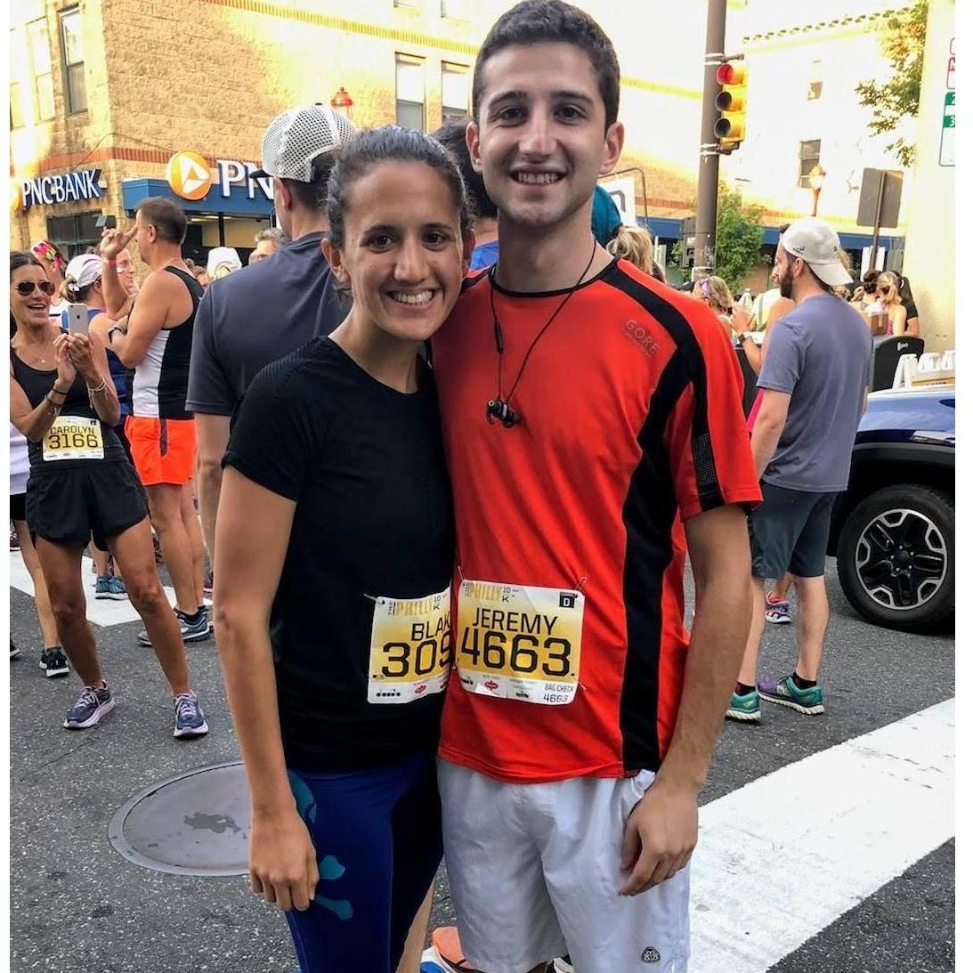 Our first race!