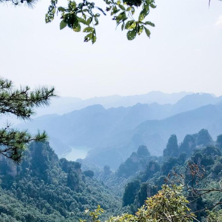 One of many breathtaking views we got to experience together. This one was on a trip to China.