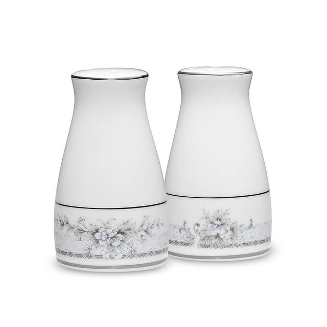 Noritake Sweet Leilani Salt & Pepper Shakers, White, 4"