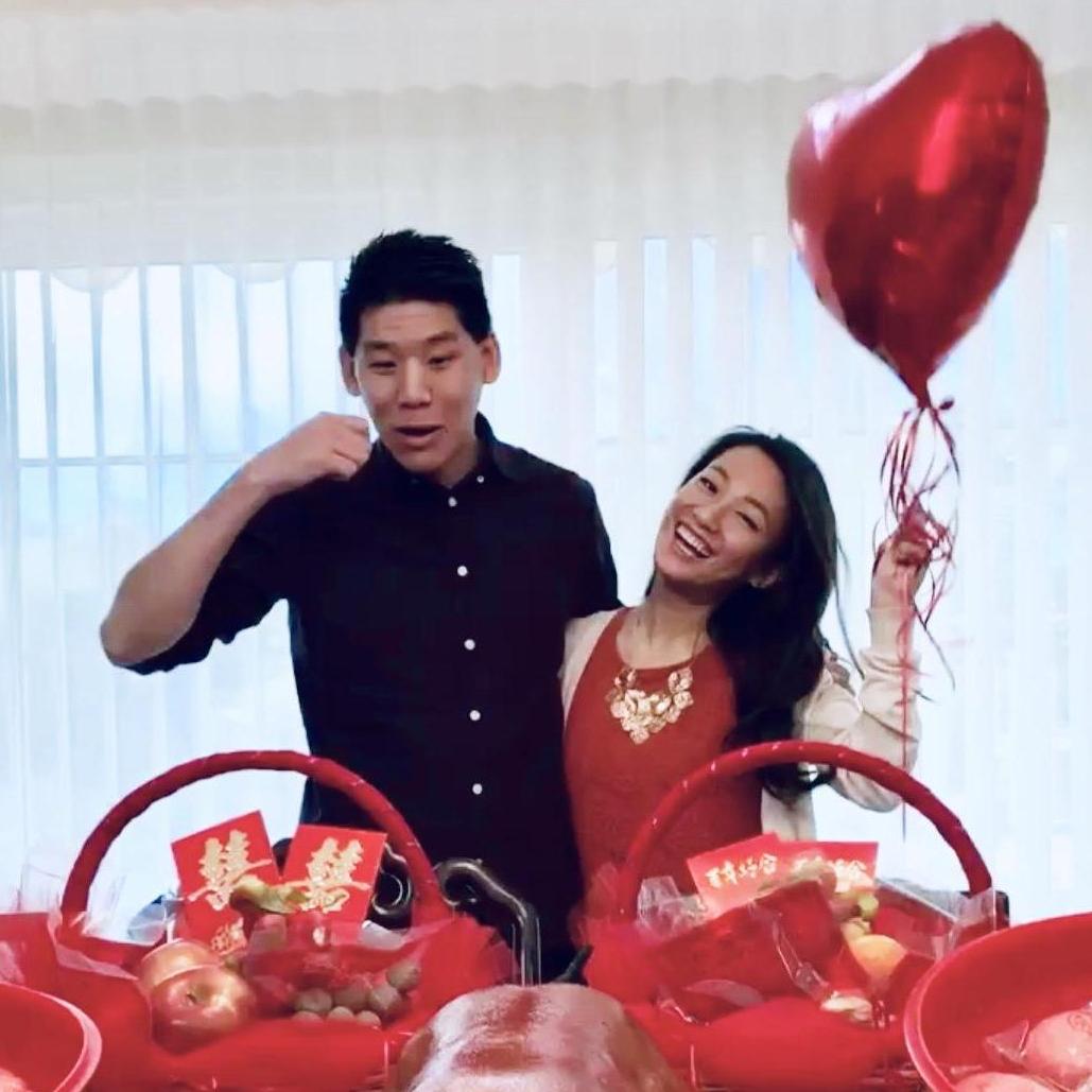 Sabrina and Nathan's 過大禮!
We love food!