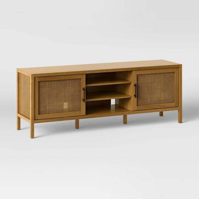 60" Warwick TV Stand with Storage Natural - Threshold™