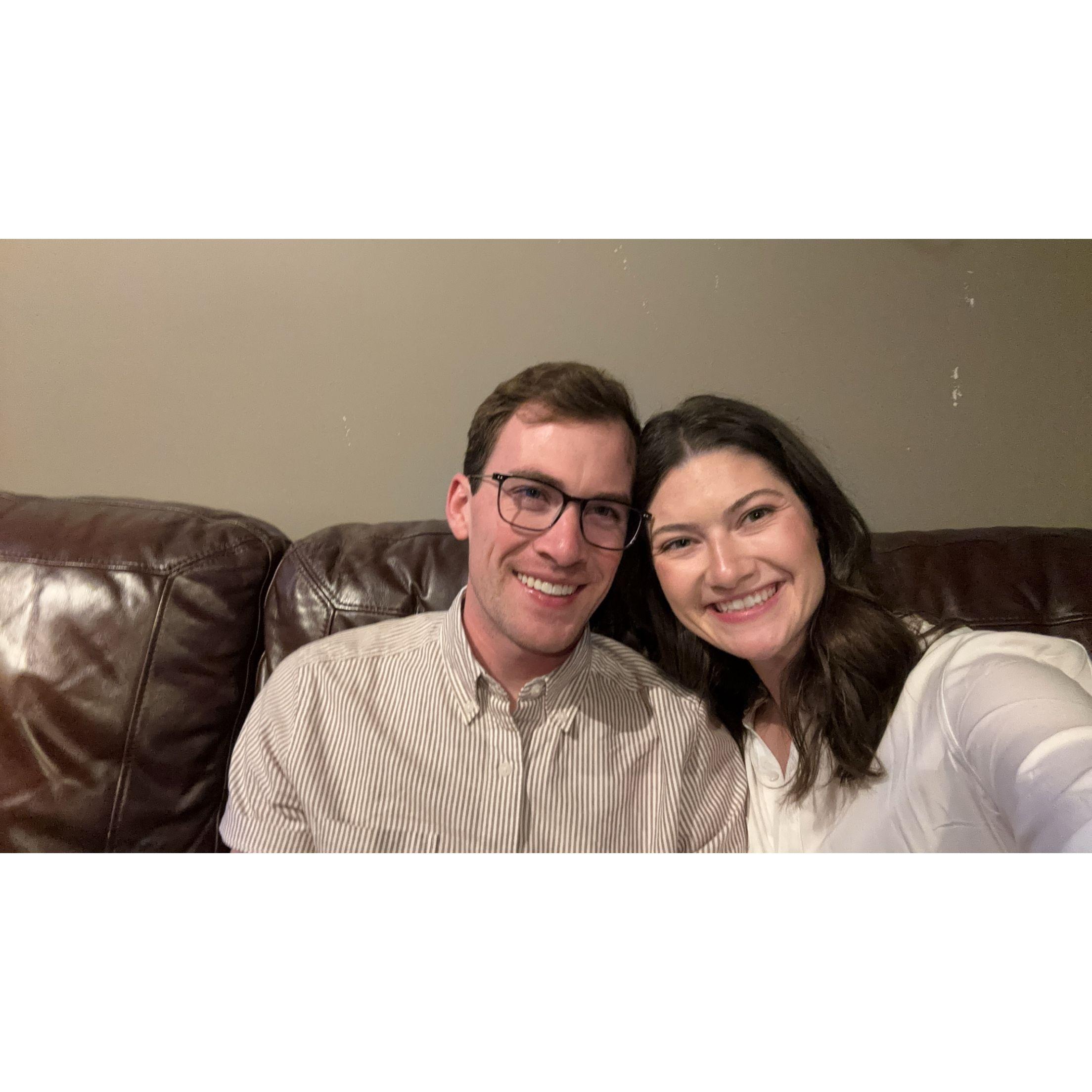 Our many dates at Cinder Block Brewery!
