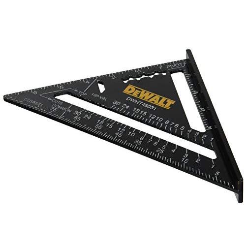 DEWALT DWHT46031 Aluminum 7-inch Premium Rafter Square