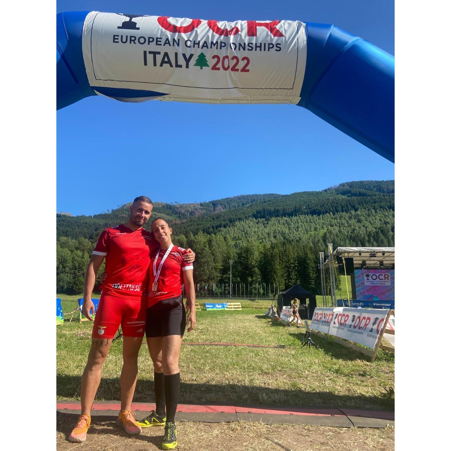 A Ana foi apurada, no seu escalão etário, e participou no Campeonato Europeu de Corridas de Obstáculos, nas Dolomitas e o Diogo foi o seu melhor apoio