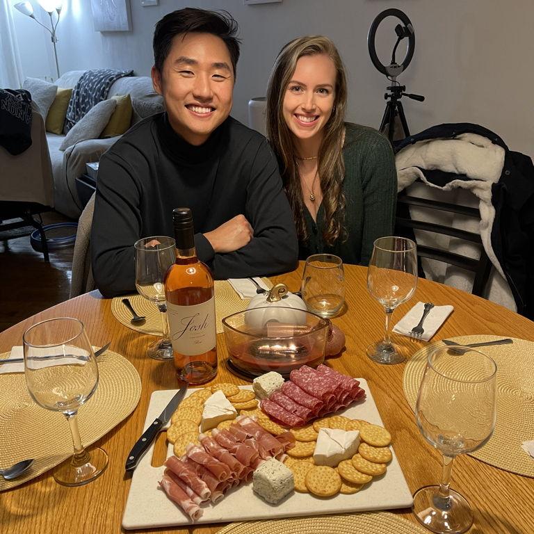 Hosting our first Friendsgiving.