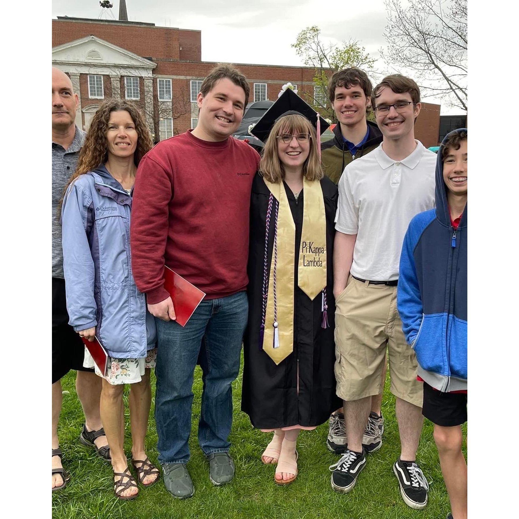 Josie's college graduation.
