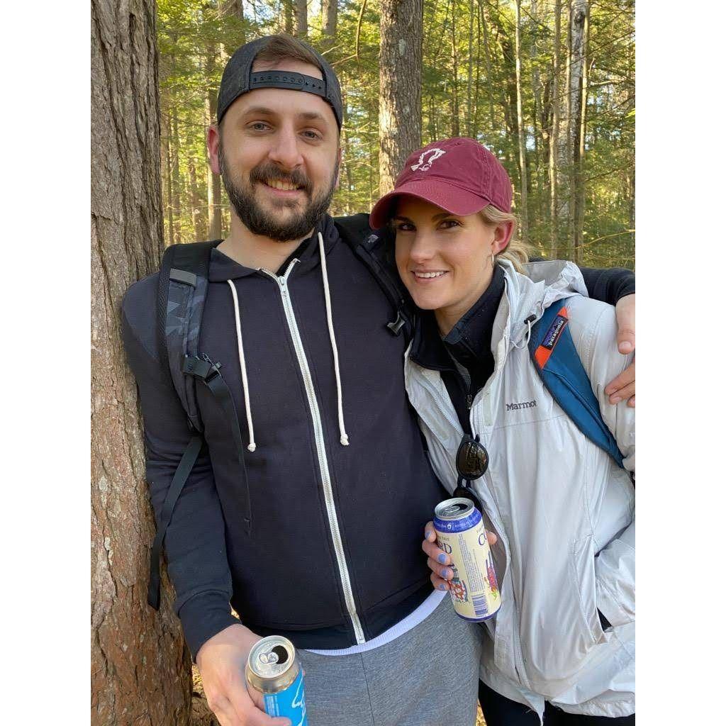 one of many hikes. March 2020