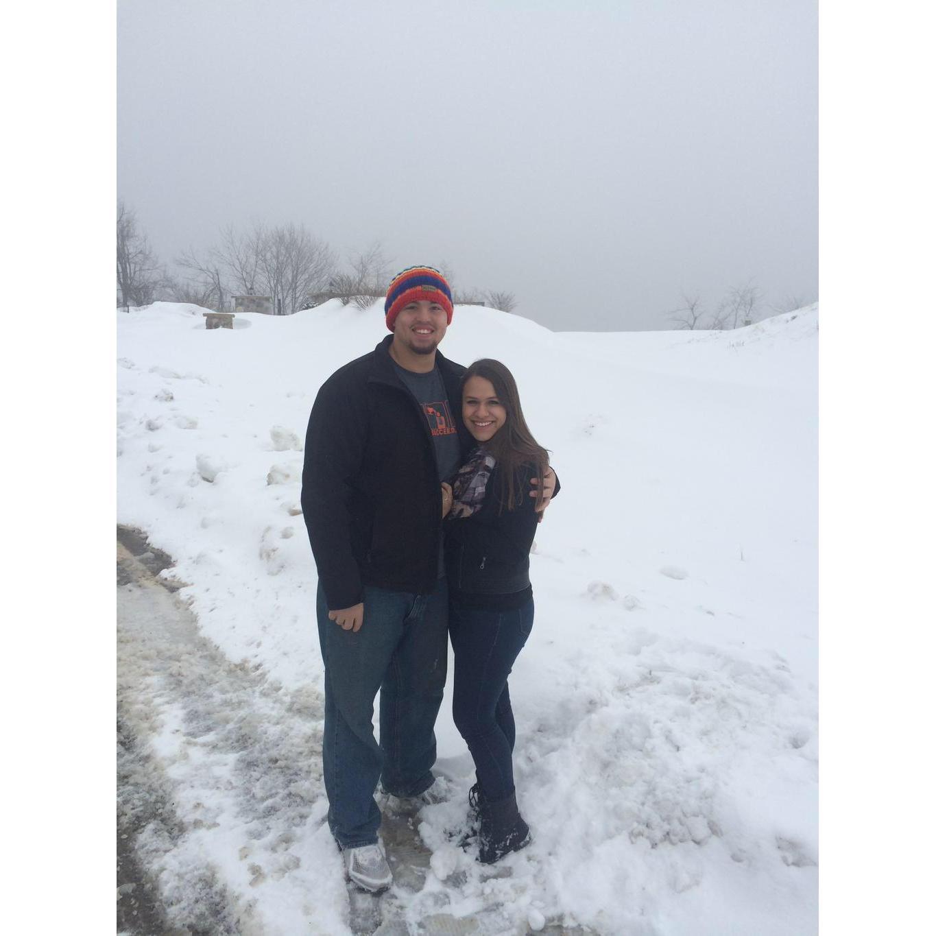 That time when we moved to Virginia- 2015.