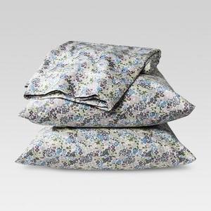 Performance Sheet Set (Queen) Floral Purple 400 Thread Count - Threshold™