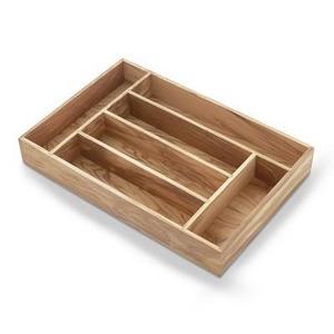 Olivewood Flatware Tray, Large