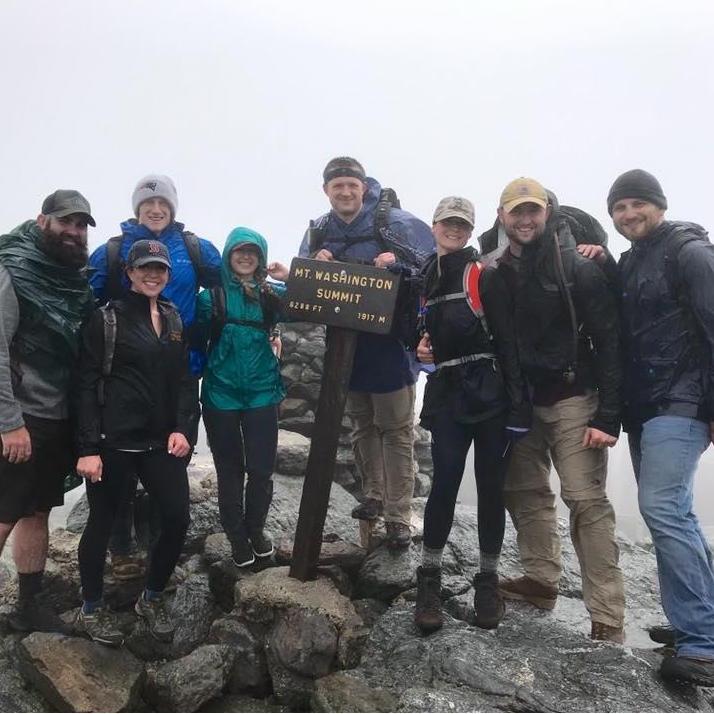 Hiked to the top of Mount Washington