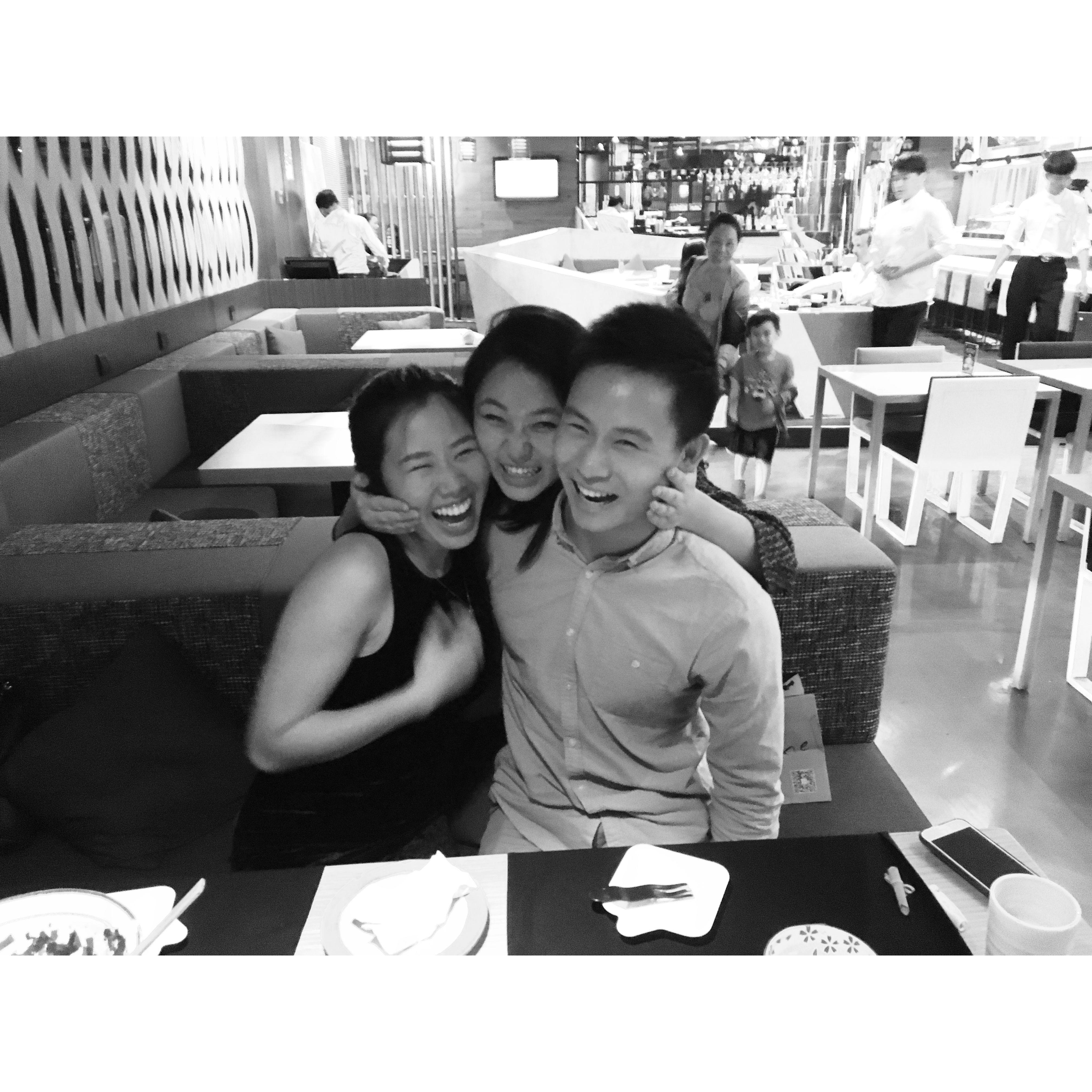 May 2016- Michelle's birthday in Shanghai with our BFF Allison