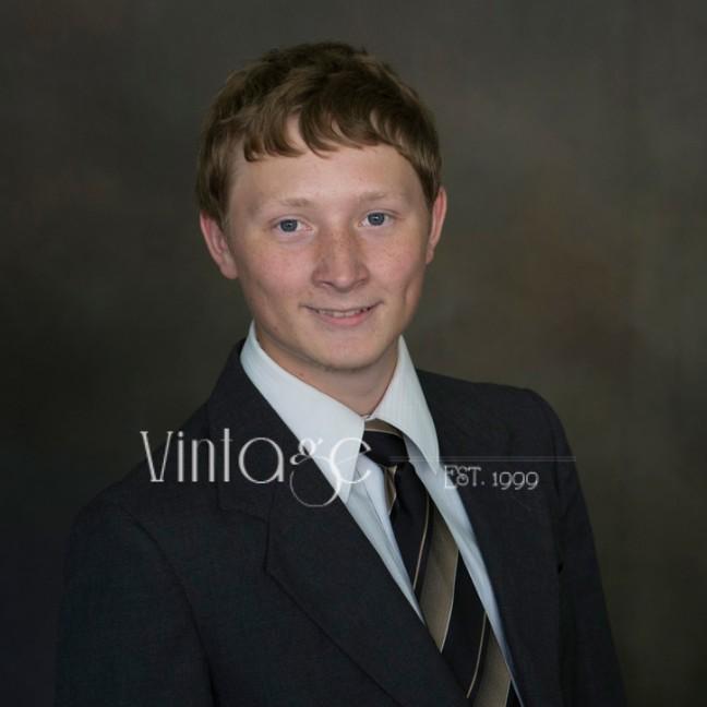 Chad Jones, High School Senior Portrait 2018