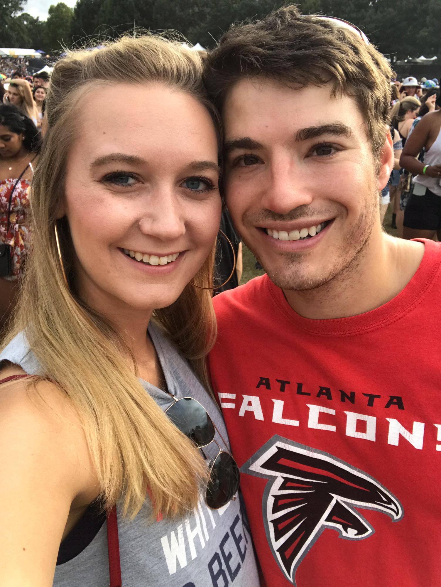 Waiting for Imagine Dragons to come on at Music Midtown 2018