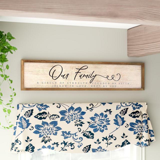 Our Family Wall Décor
