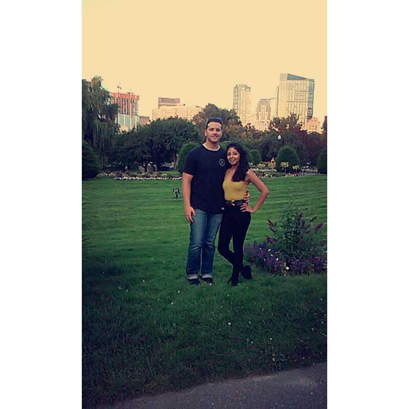 Boston 2015... When I met his family.
