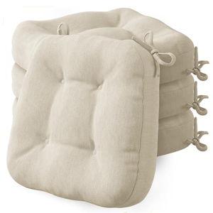 Chair Cushions - Set of 4, Beige