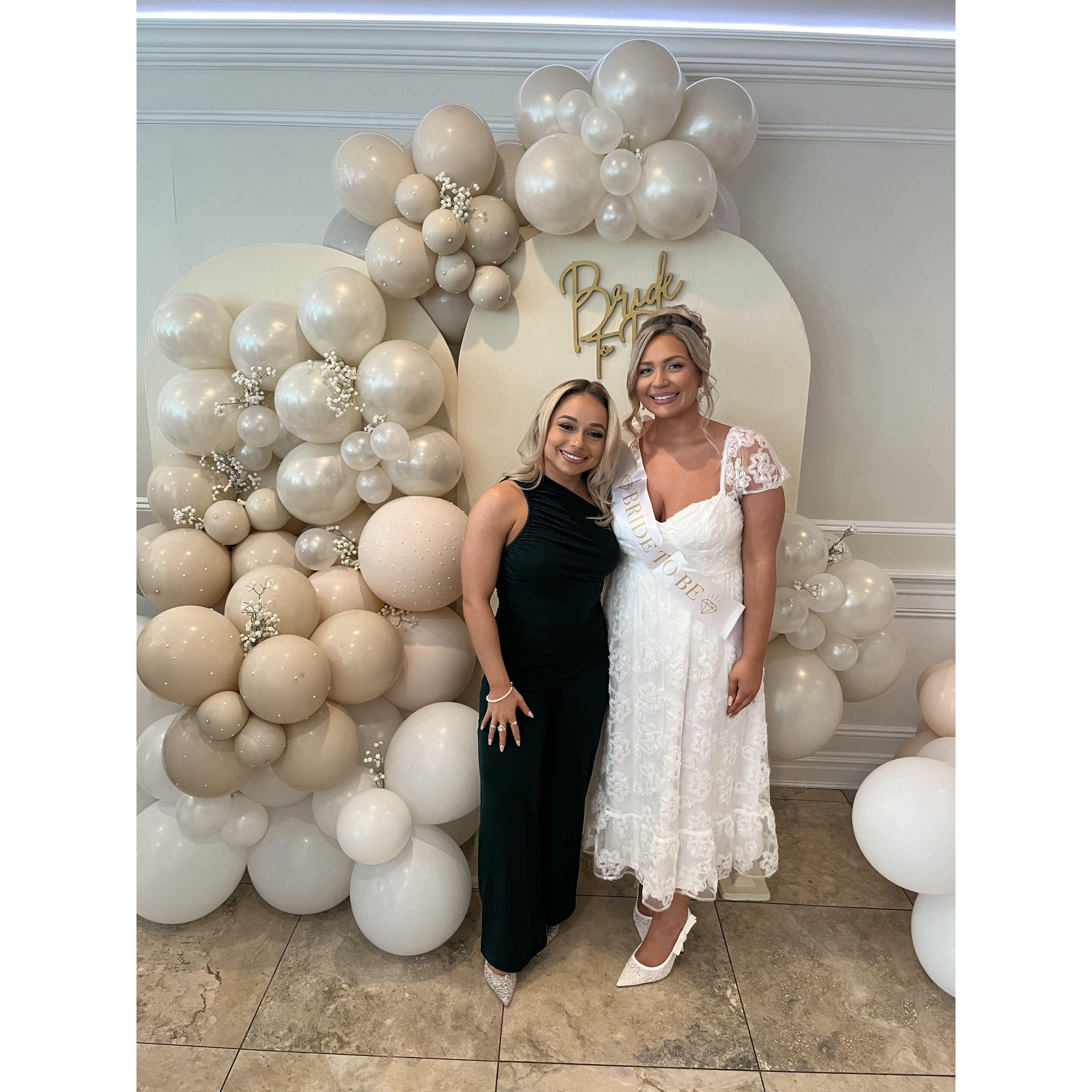 The yin to my yang, my twin and best maid of honor