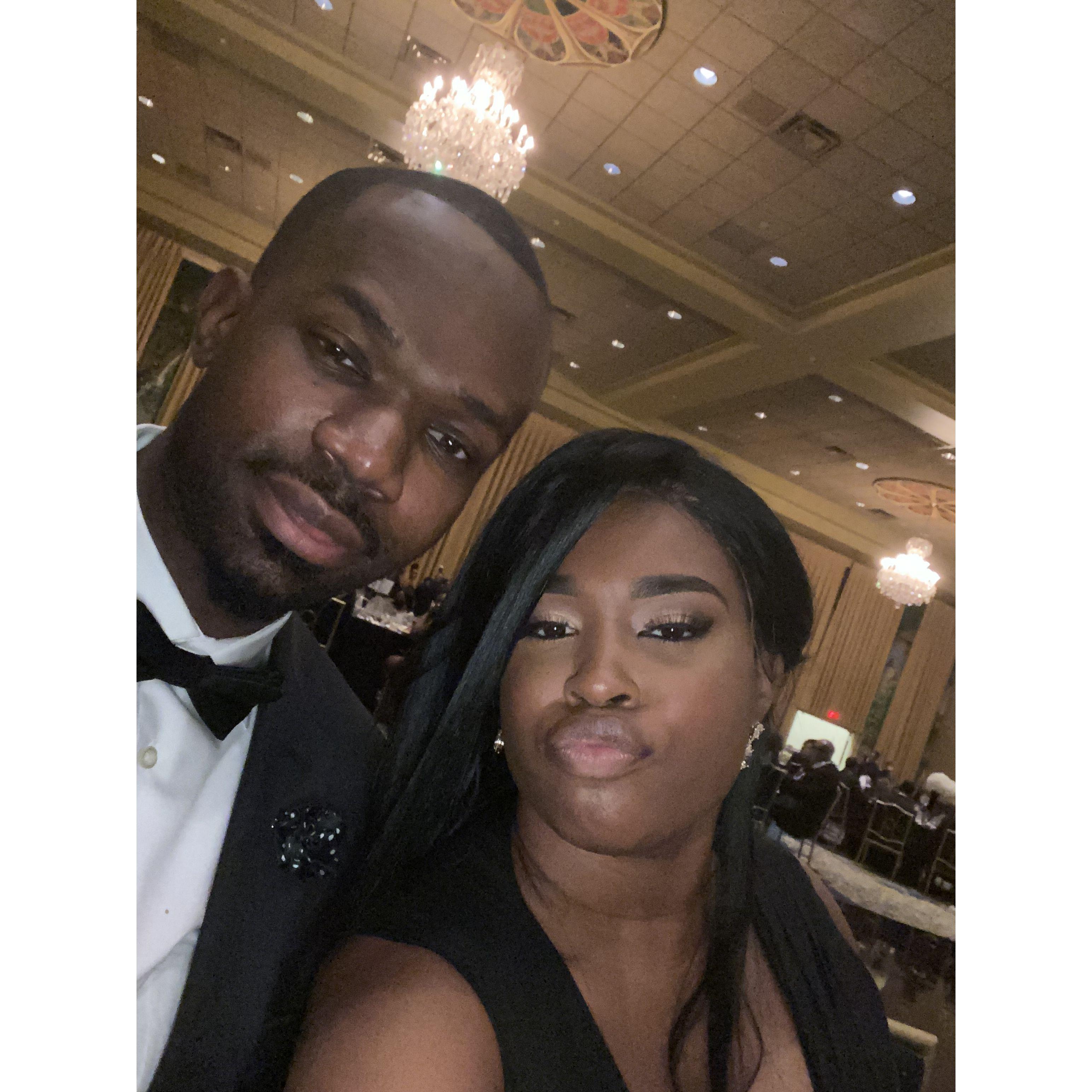 Uncle Marcus and Ti-Ti out for the night.