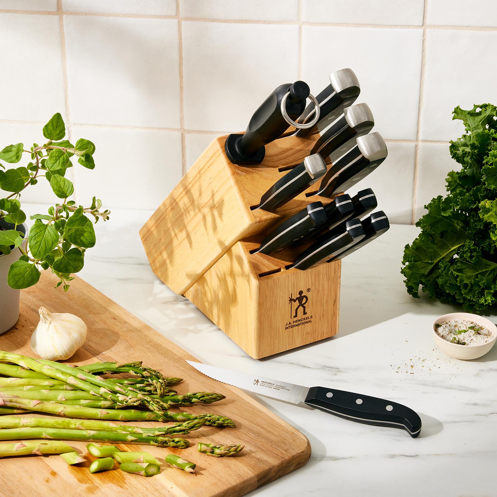 Henckels, Statement 12-Piece Knife Block Set | Zola