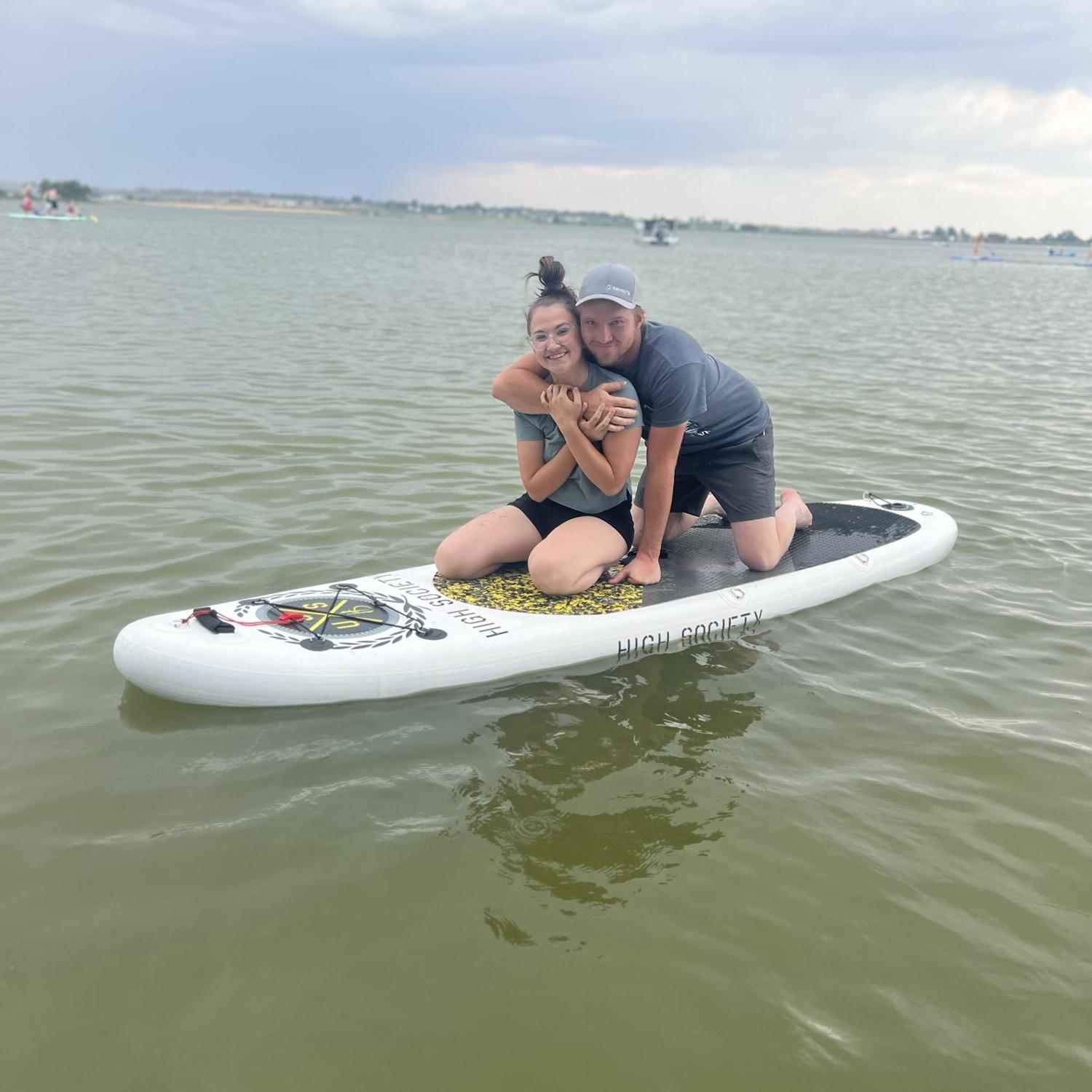 Paddle boarding! 
Summer of 2024!