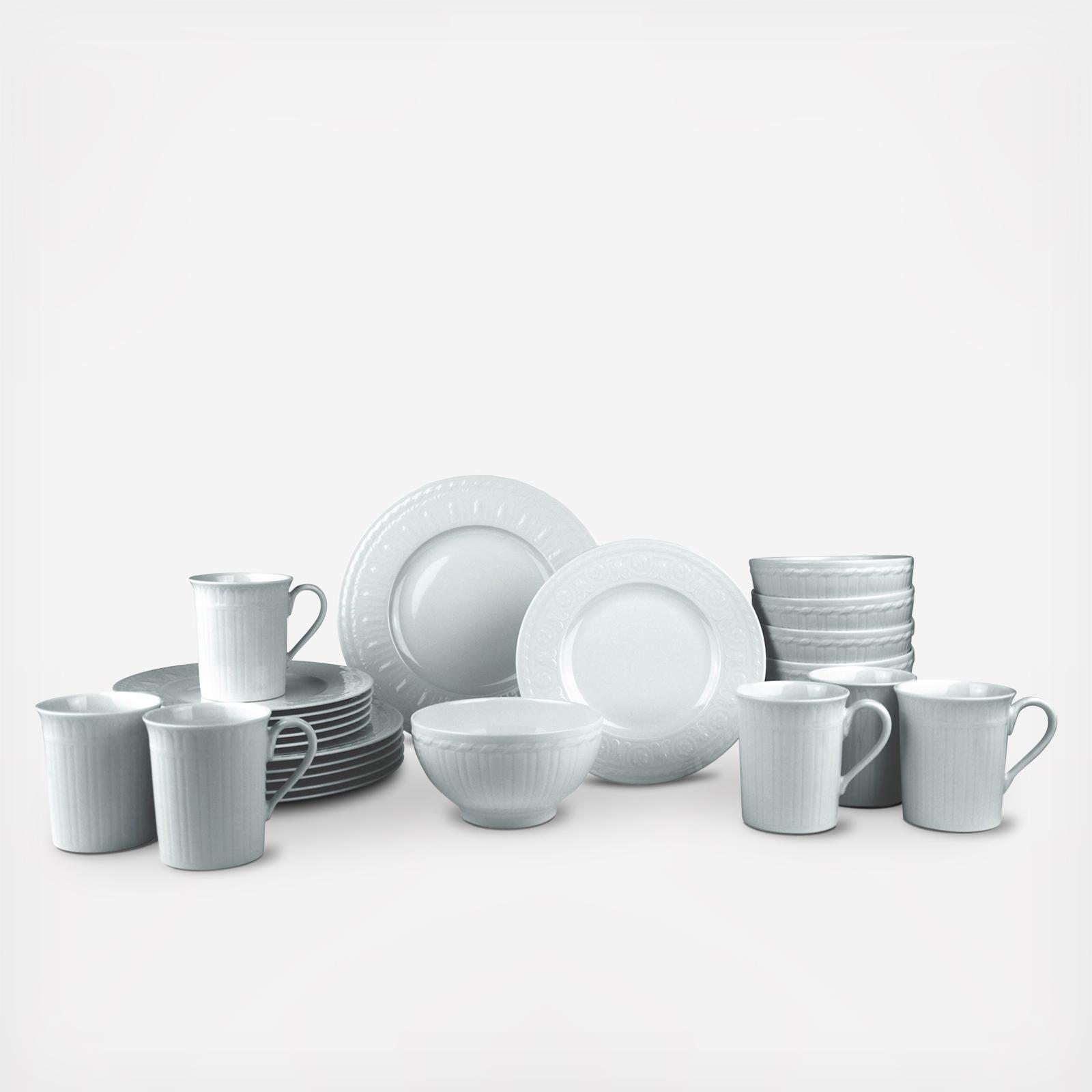 Villeroy & Boch, Cellini 24-Piece Dinnerware Set, Service for 6 | Zola