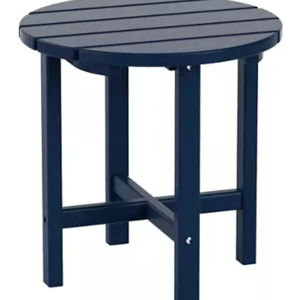 18" All-Weather Outdoor HDPE Adirondack Side Table