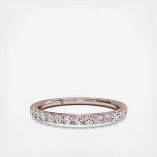 Women's French-Set Diamond Wedding Ring
