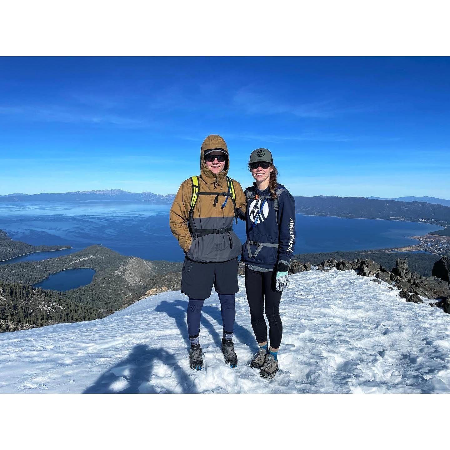 Top of Tallac, 2021.