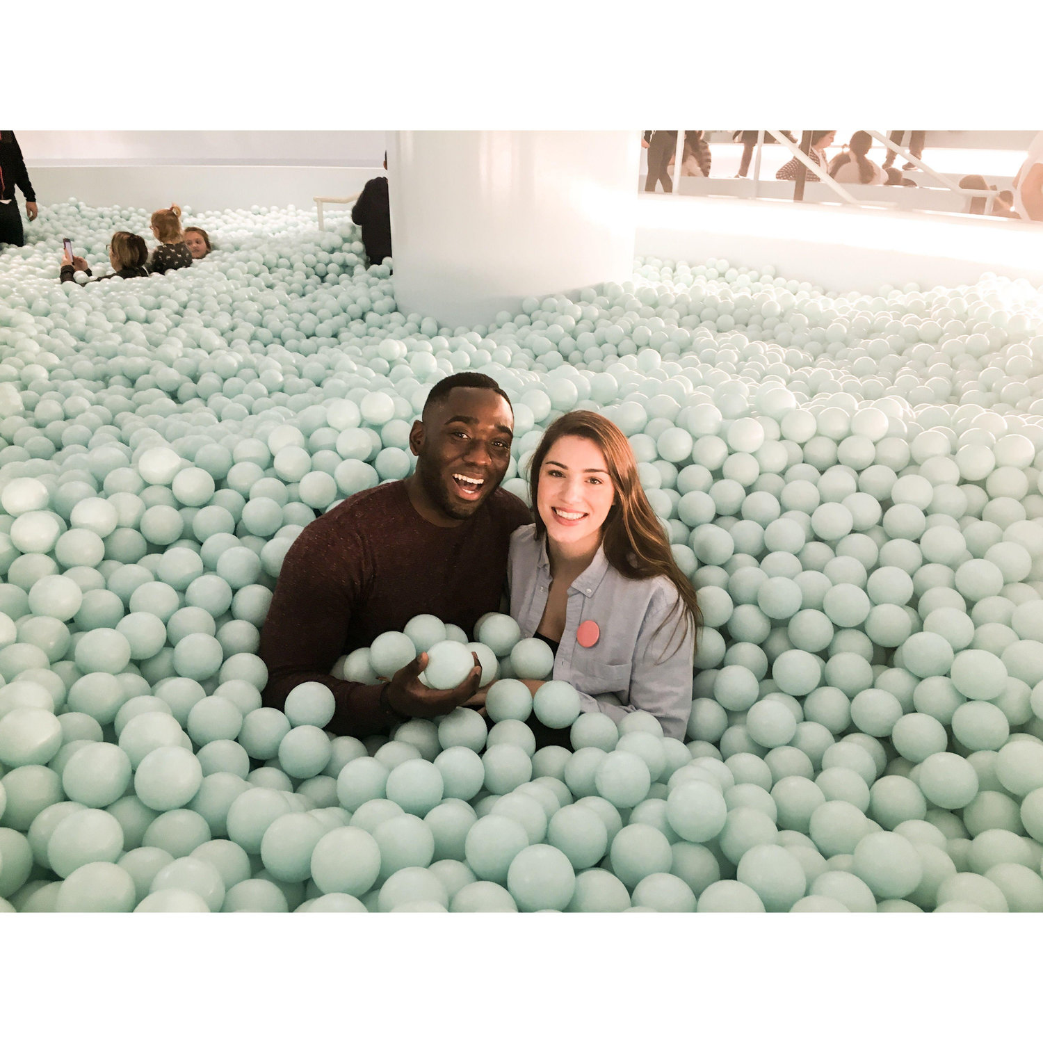 This ball pit smelled horrendous.