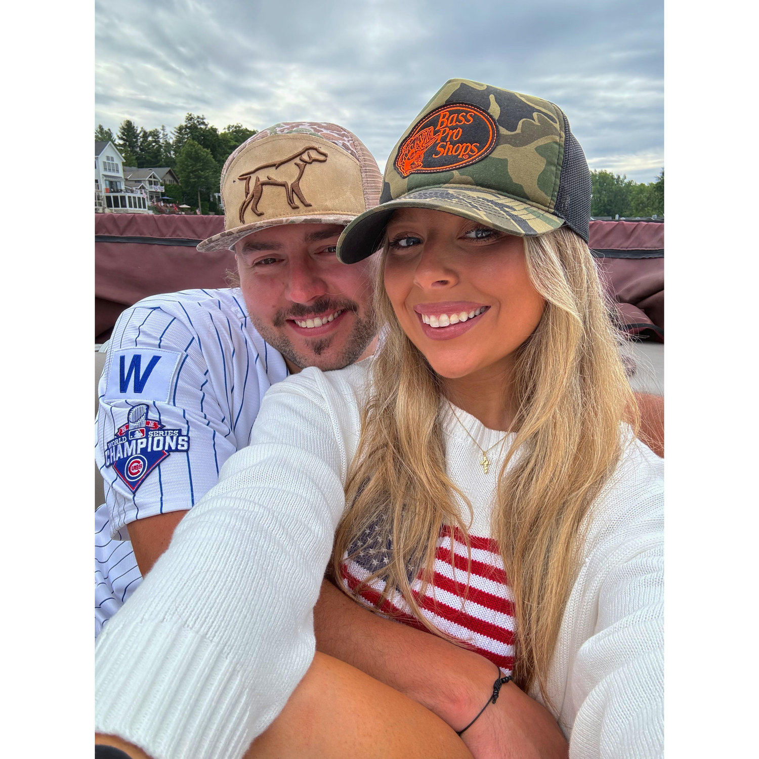 On Memorial Day weekend in 2023, we found out we were going to the same lake for the weekend, and from that weekend on we were inseparable.