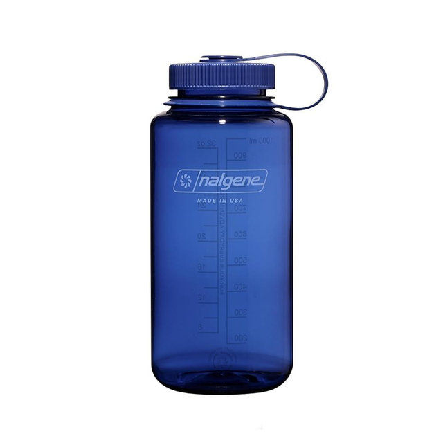 Nalgene 32 oz Wide Mouth Water Bottle | BPA-Free, Durable & Leak Proof, Lightweight Bottle for Hiking & Gym, Work & Travel