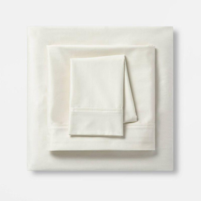 400 Thread Count Solid Performance Sheet Set - Threshold™