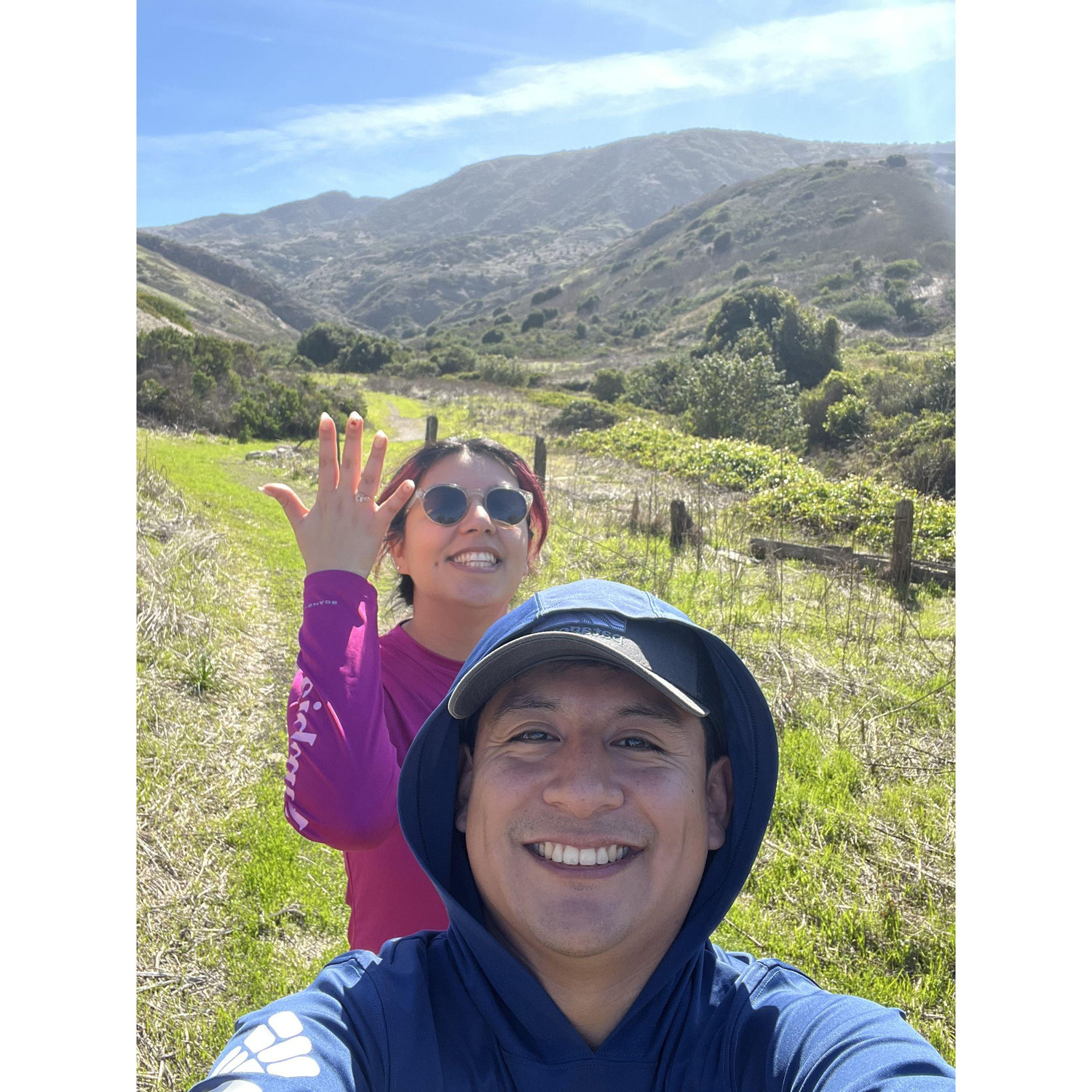 Right after our engagement!
