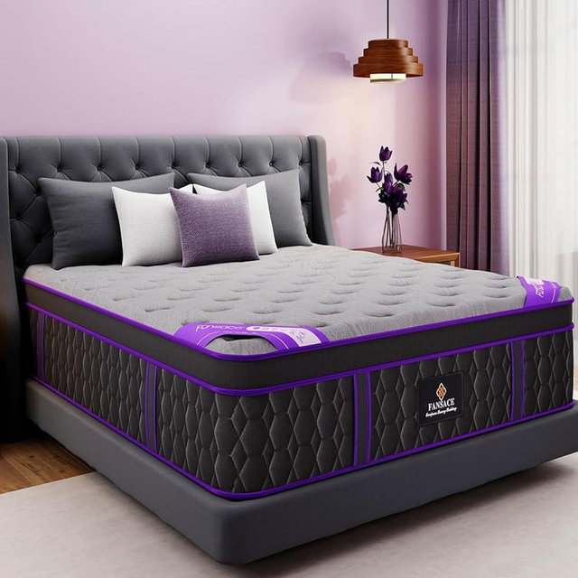 King Size Mattress, 14 Inch Deluxe Hybrid King Mattress in a Box, Cooling-Gel Memory Foam & Pocket Springs, Medium Firm, Pressure Relief, Extra Edge Support, 365-Night Trial (2026 Upgraded Support)