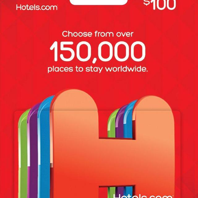 Hotels.com Gift Card $100