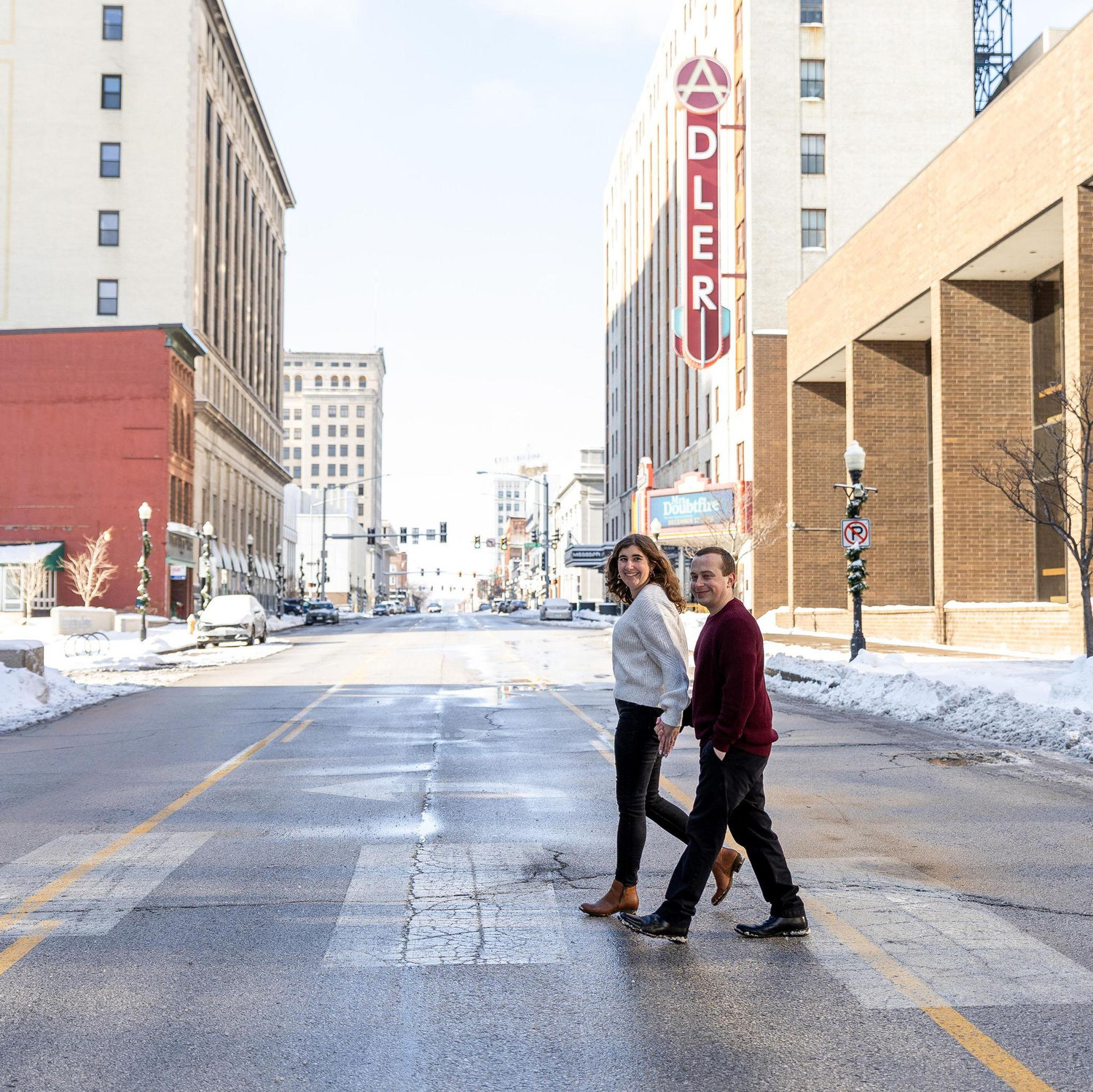Engagement Pictures, Davenport, IA Winter 2025