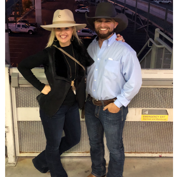 Vegas Baby! Martins first time to Vegas and our first time together. I went to the NFR without a hat and came back with a hat and...no money.