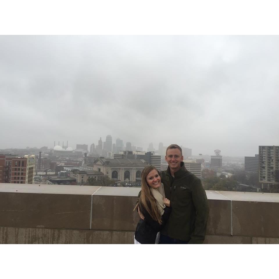 Tanner's first trip to Kansas City-Thanksgiving 2015