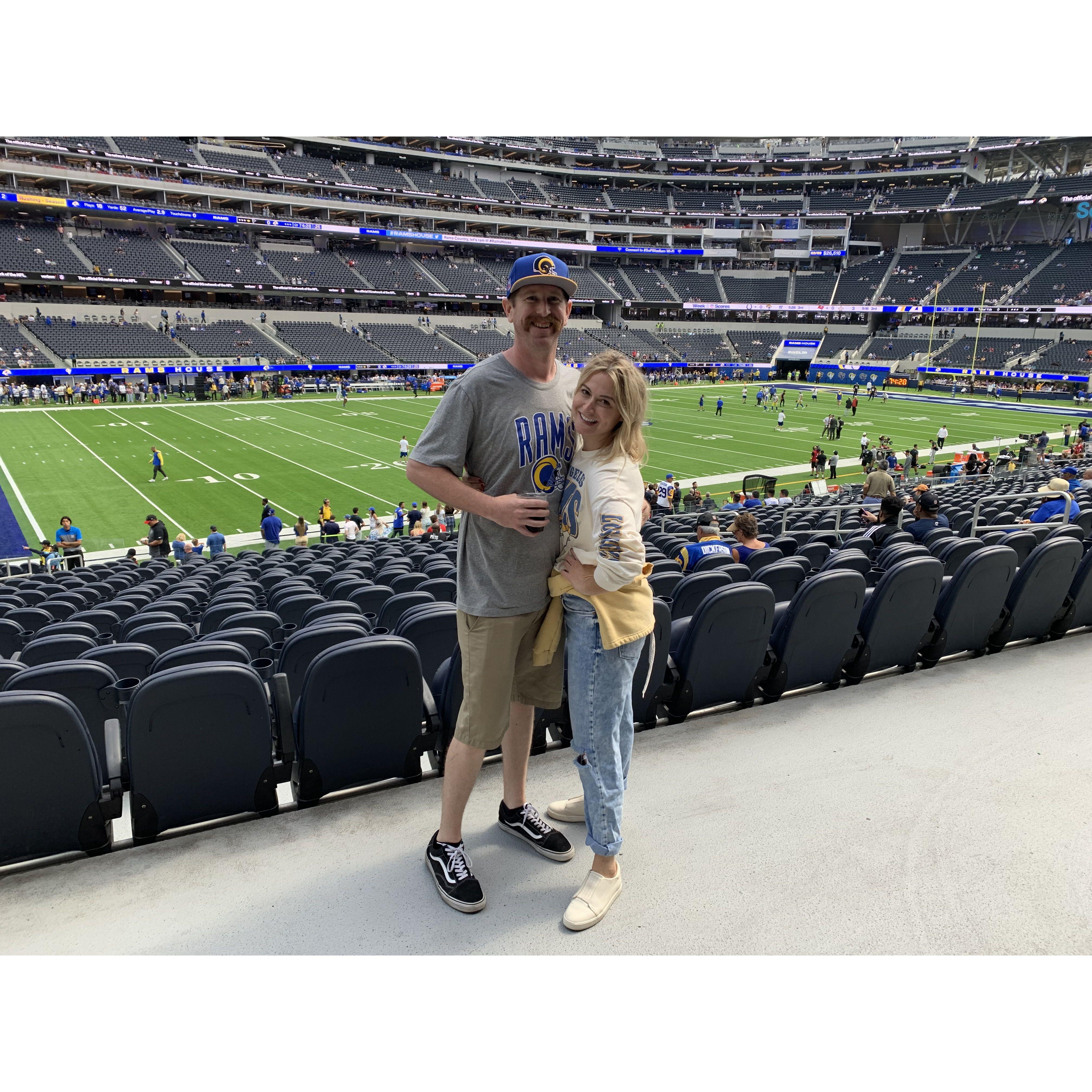 NFL at the Rams House 2022