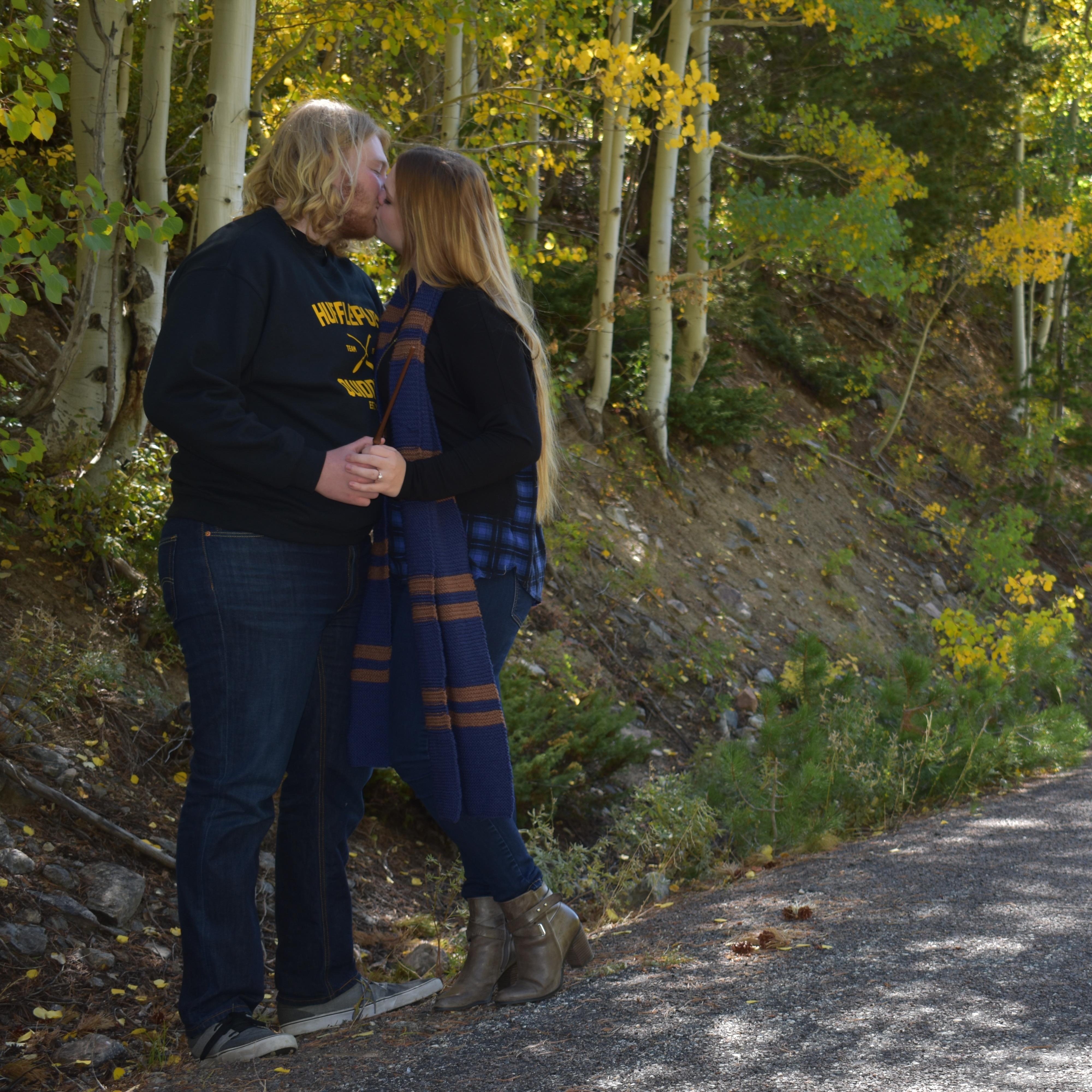 A Hufflepuff and a Ravenclaw