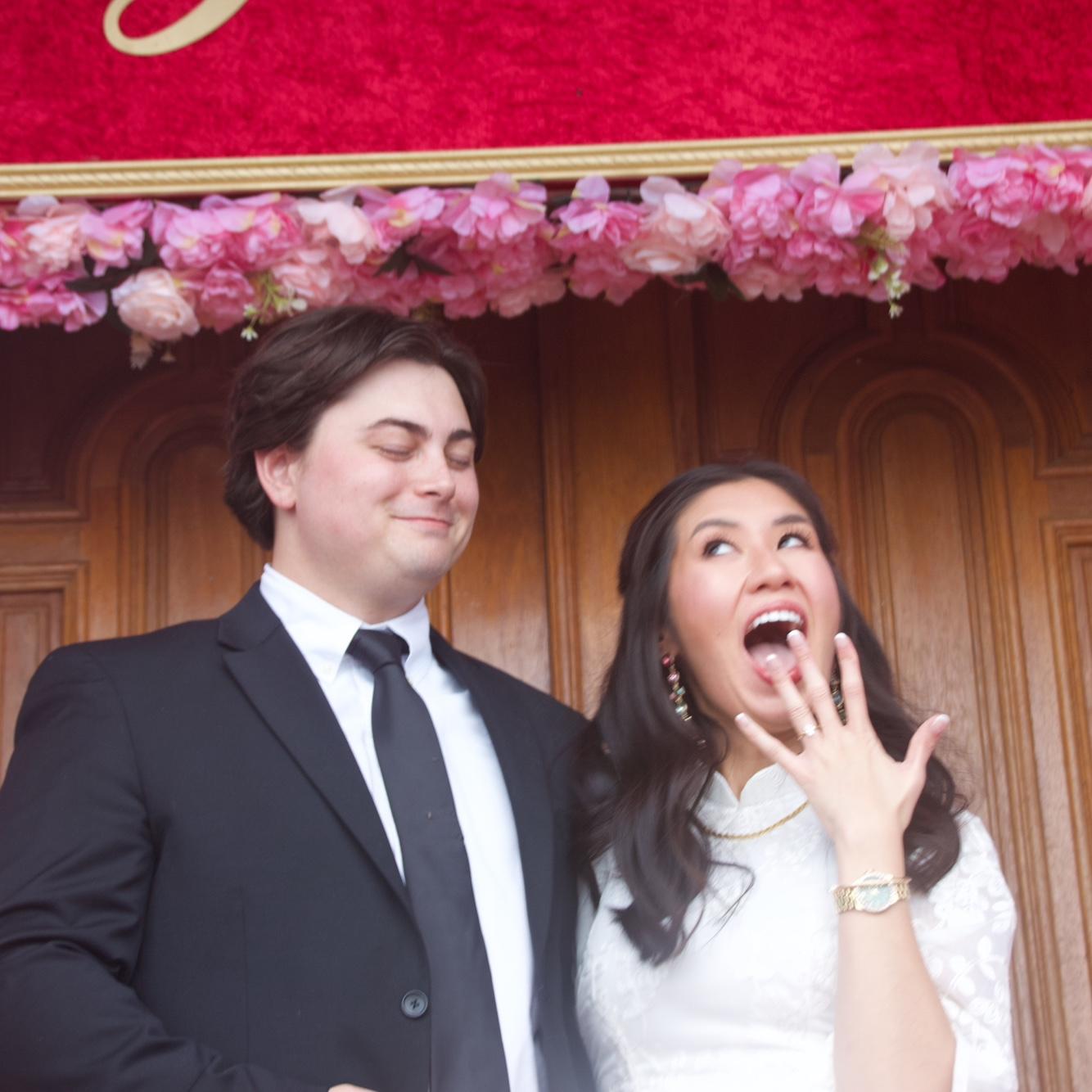 Our Vietnamese engagement ceremony!