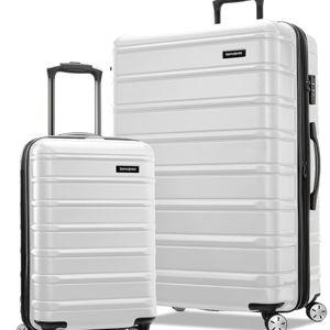 Samsonite Omni 2 Hardside Expandable Luggage with Spinner Wheels, Birch White, 2-Piece Set (19/28)