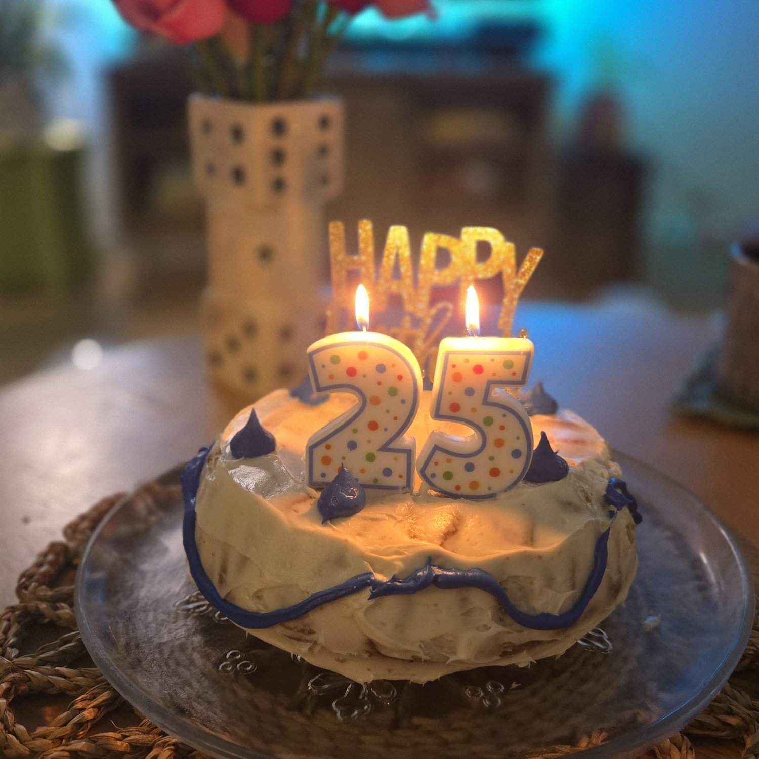 Jesus made me a home-made carrot cake for my birthday!