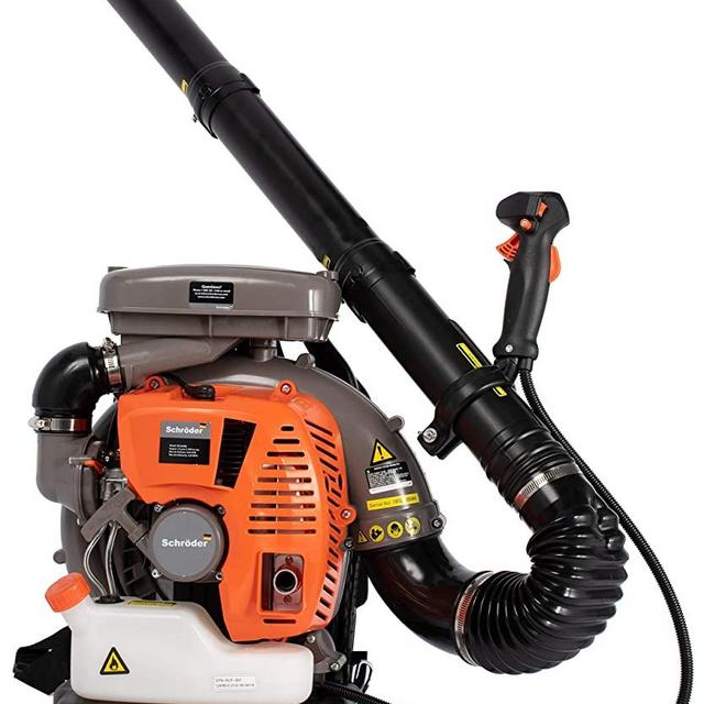 Schröder Leaf Blower - Schröder Backpack Blower - Gas Leaf Blower - SR-6400L - 3.7 HP Engine - 5 Year Warranty
