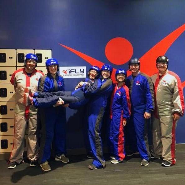 Indoor Skydiving with the Torpeys
