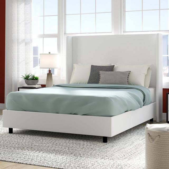 Goodrich Velvet Upholstered Standard Bed