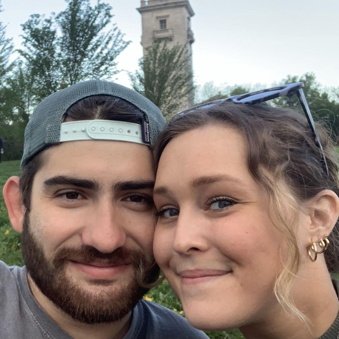 May 2021 - Will visiting Brenna in Boston's Southie neighborhood